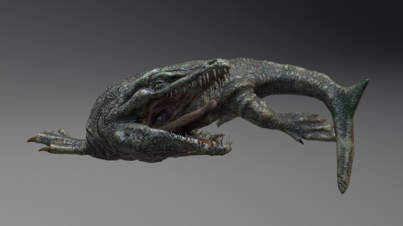 Media 1 for listing Dinosaur Dakosaurus Sea Monster Series 1