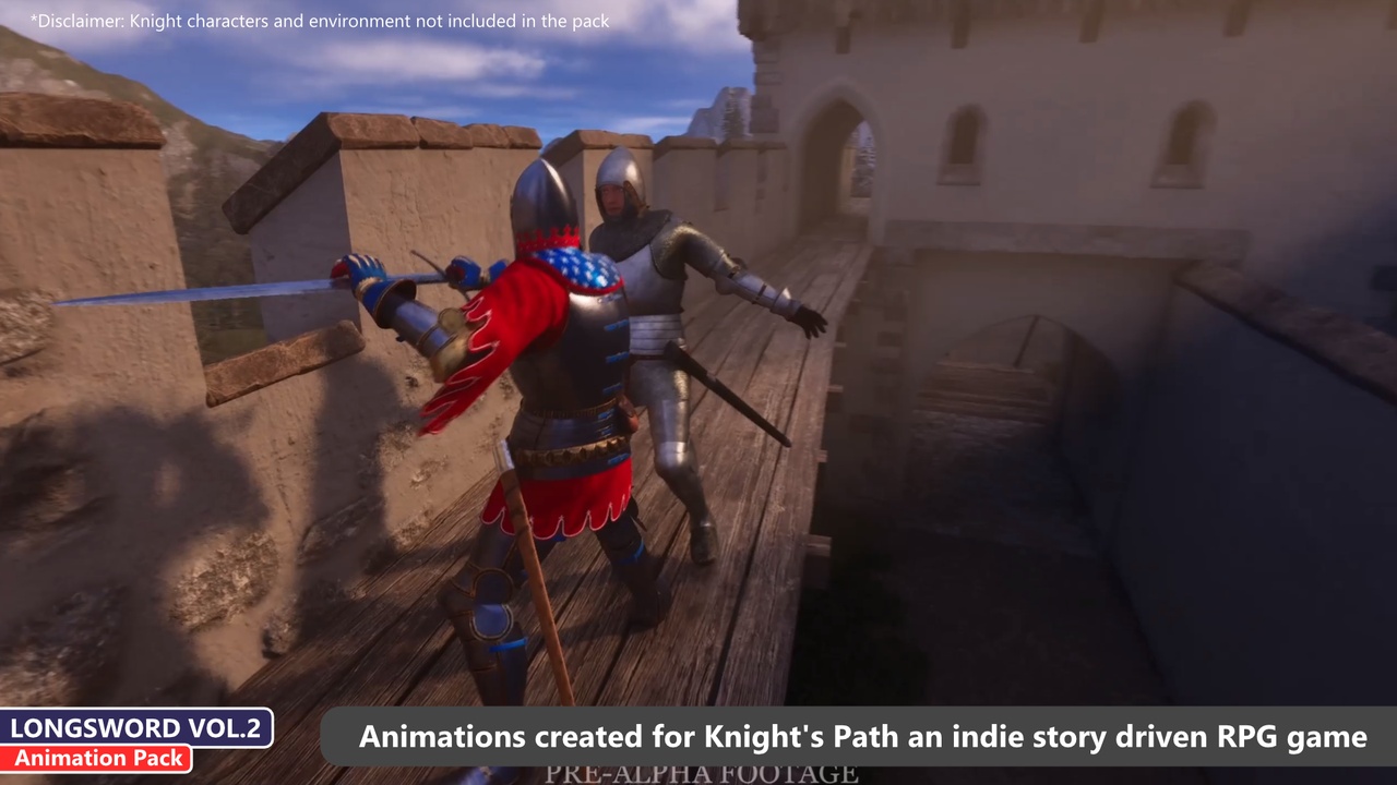 Media 1 for listing MC Longsword Vol.2 Animation Pack