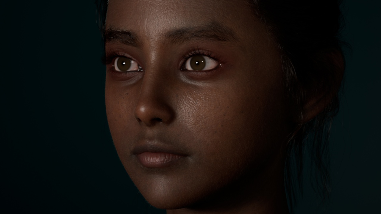 Media 1 for listing Editable MetaHuman Beauty - Rihanna.With hair, no clothing included.