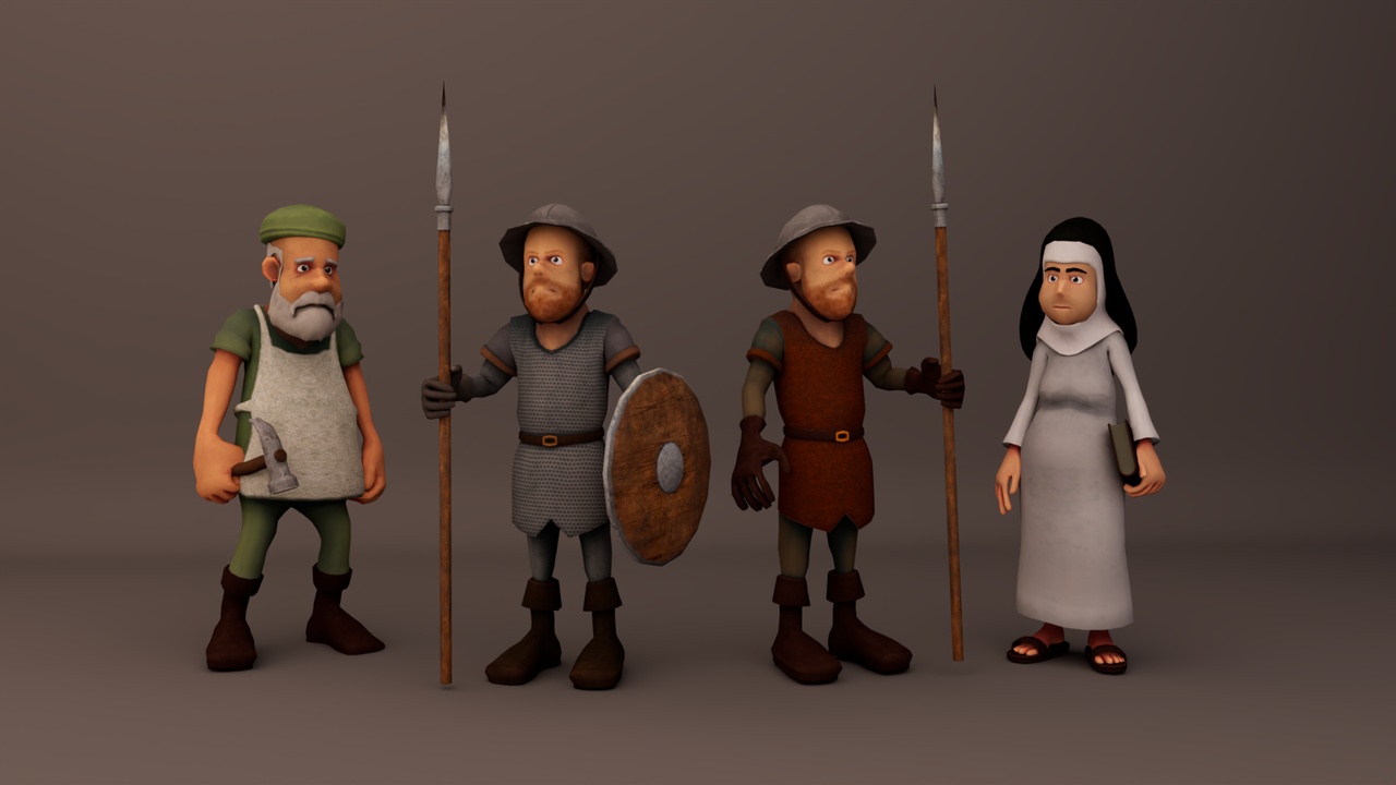 Media 1 for listing dReal Footsoldier Fantasy Character Pack