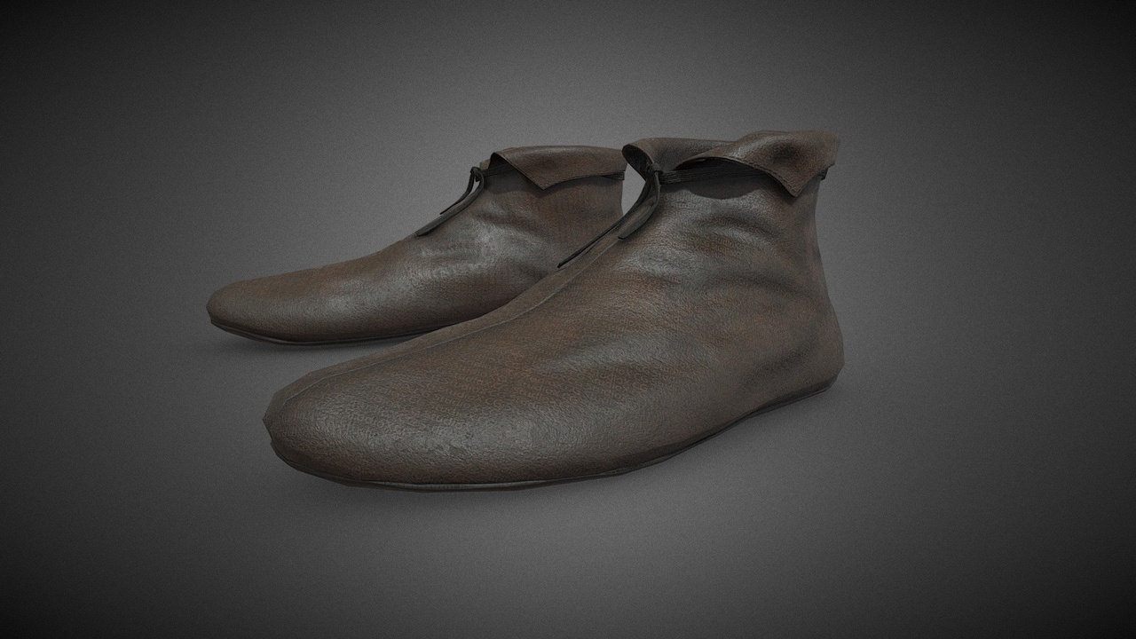 商品 Brown Medieval Shoes 的媒体 1