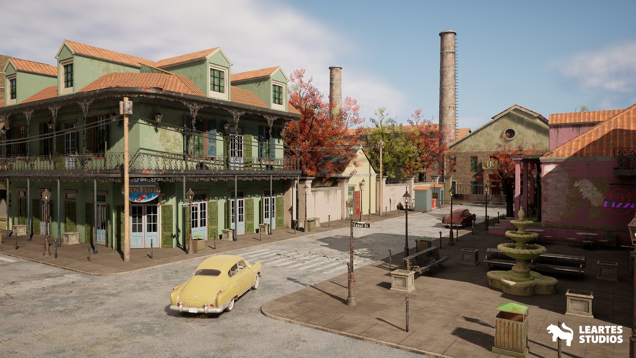 French Quarter Street Environment