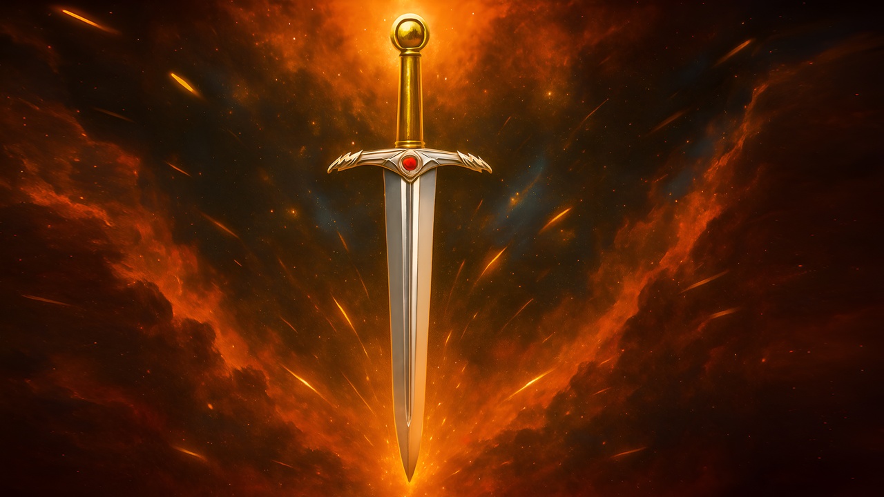 Media 1 for listing Royal Emerald Sword – Deluxe Decorative Edition
