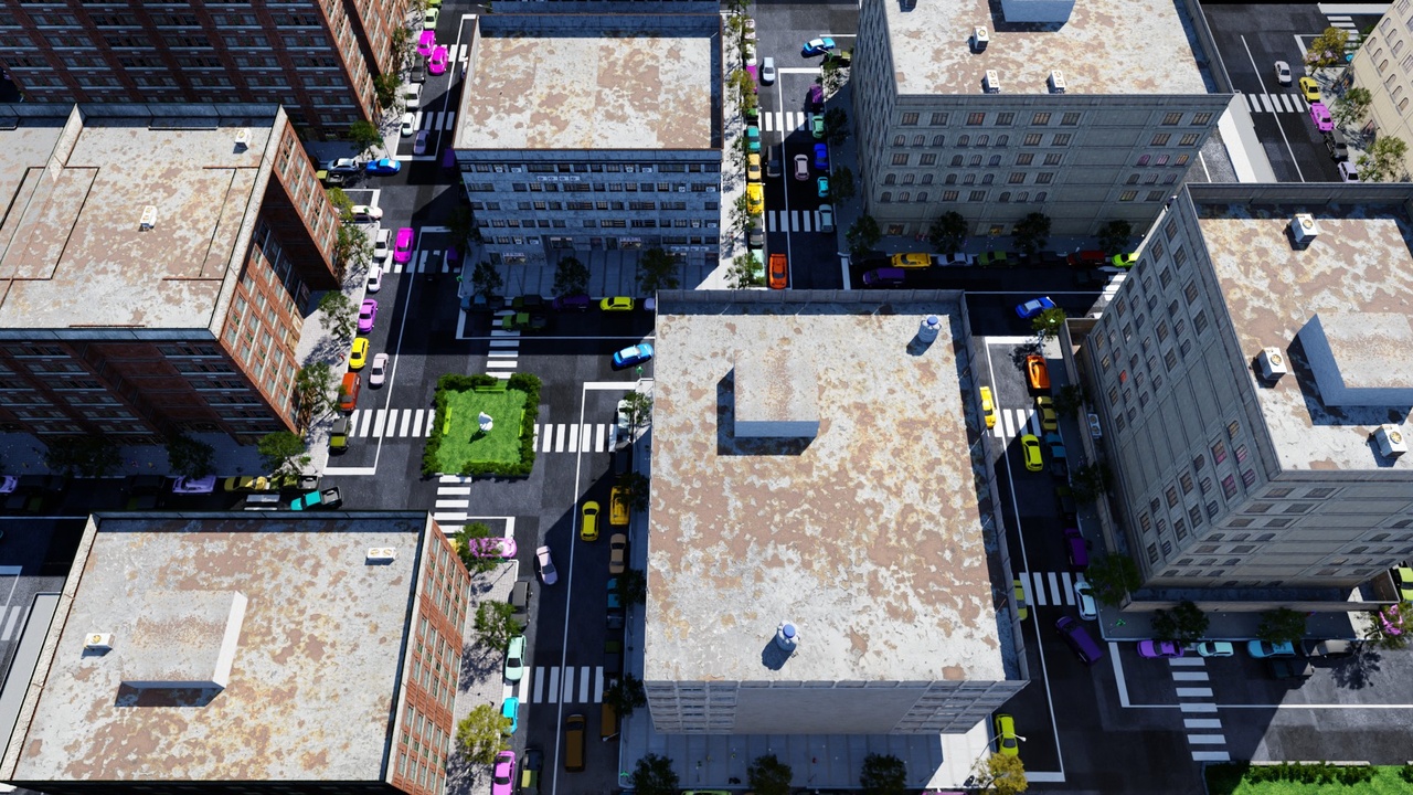 Media 1 for listing A glimpse of the city -in Blender-