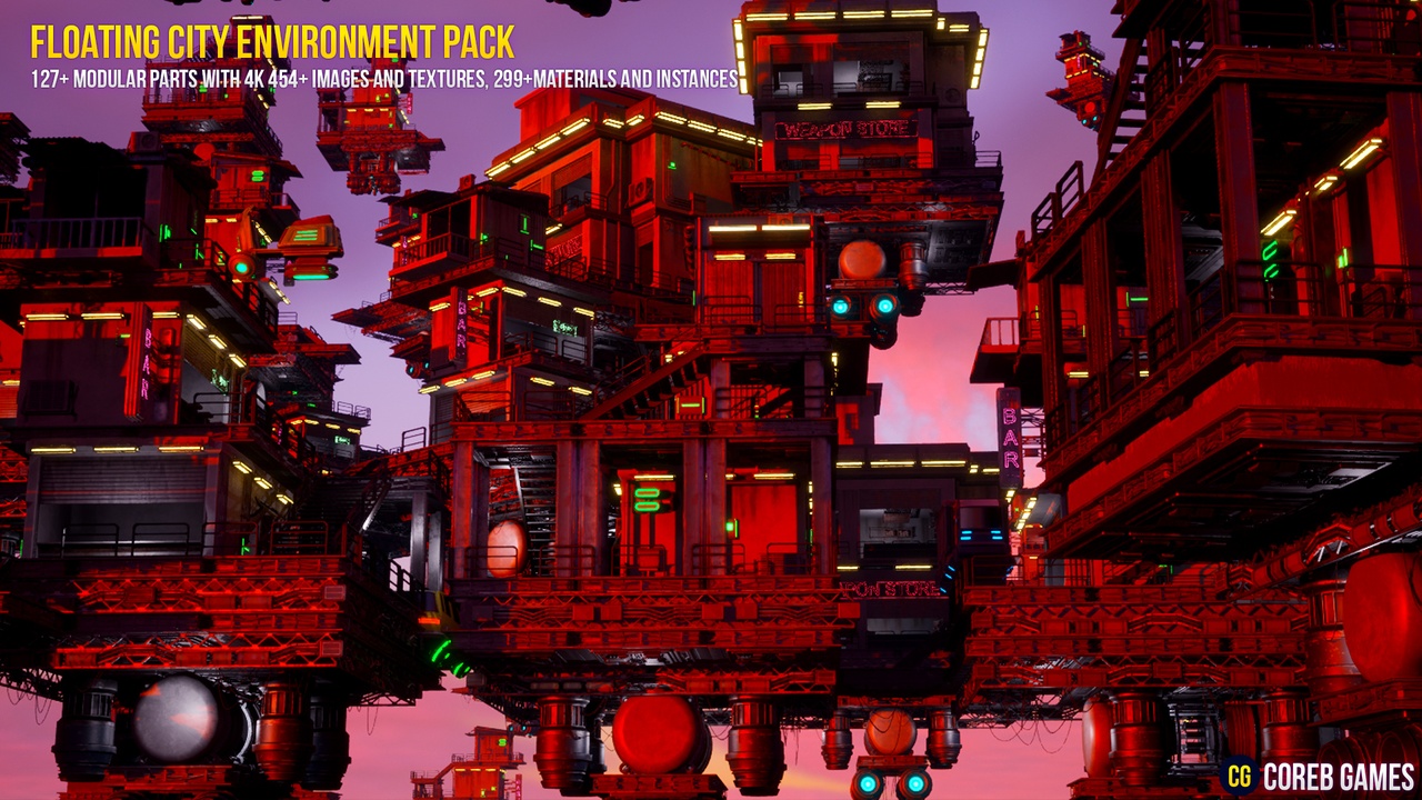出品Floating City Environment Packのメディア1