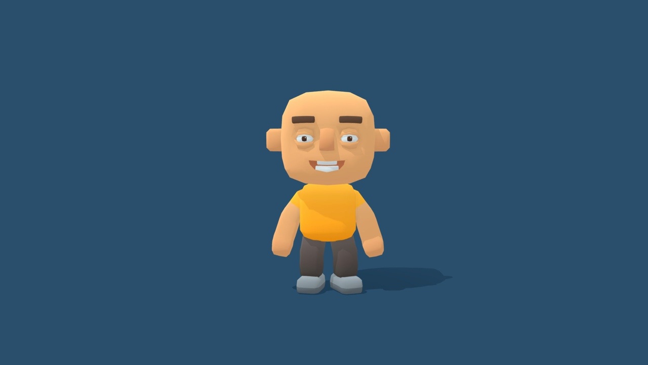 Media 1 for listing Square Head Character (Free Demo)