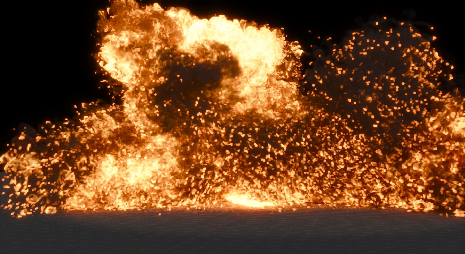 Gasoline Fire Ashes Vdb Effects Pack | Fab