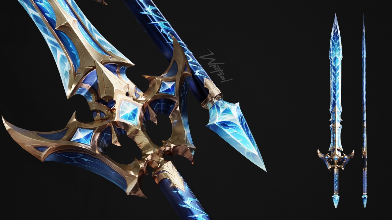 Media 1 for listing Sword Nevaldir [Stylized Fantasy]