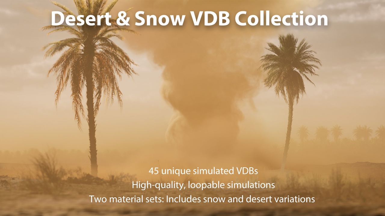 Media 1 for listing Desert & Snow VDB Collection