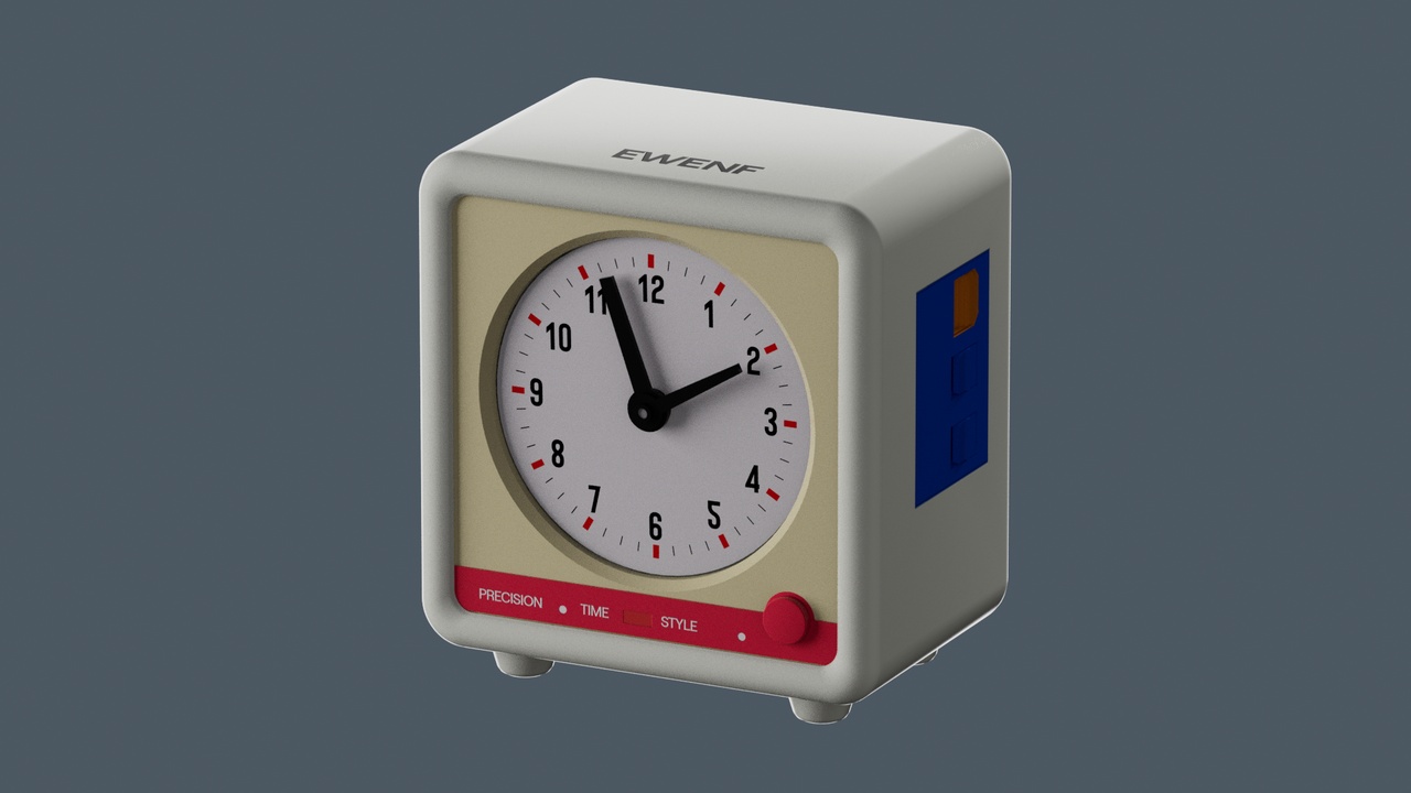 Media 1 for listing Retro Desk Clock