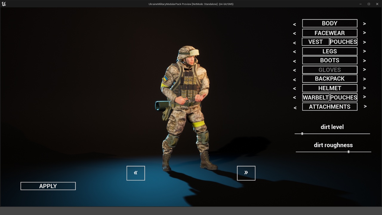 Ukraine Military Modular Pack | Fab