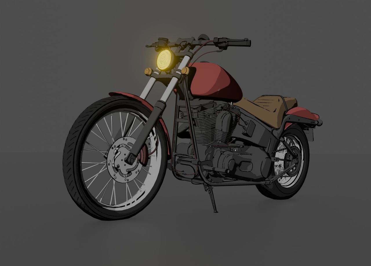 Media 1 for listing motorcycle 2D