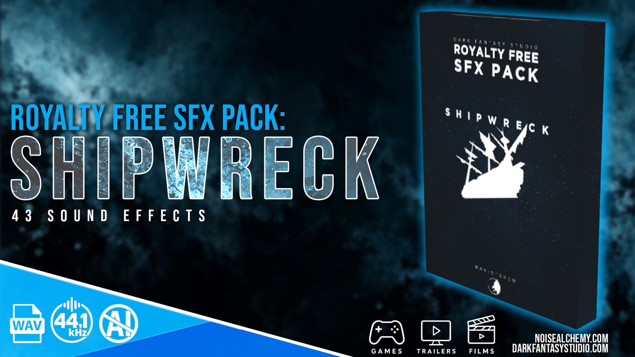 Media 1 for listing SHIPWRECK – 43 Sound Effects
