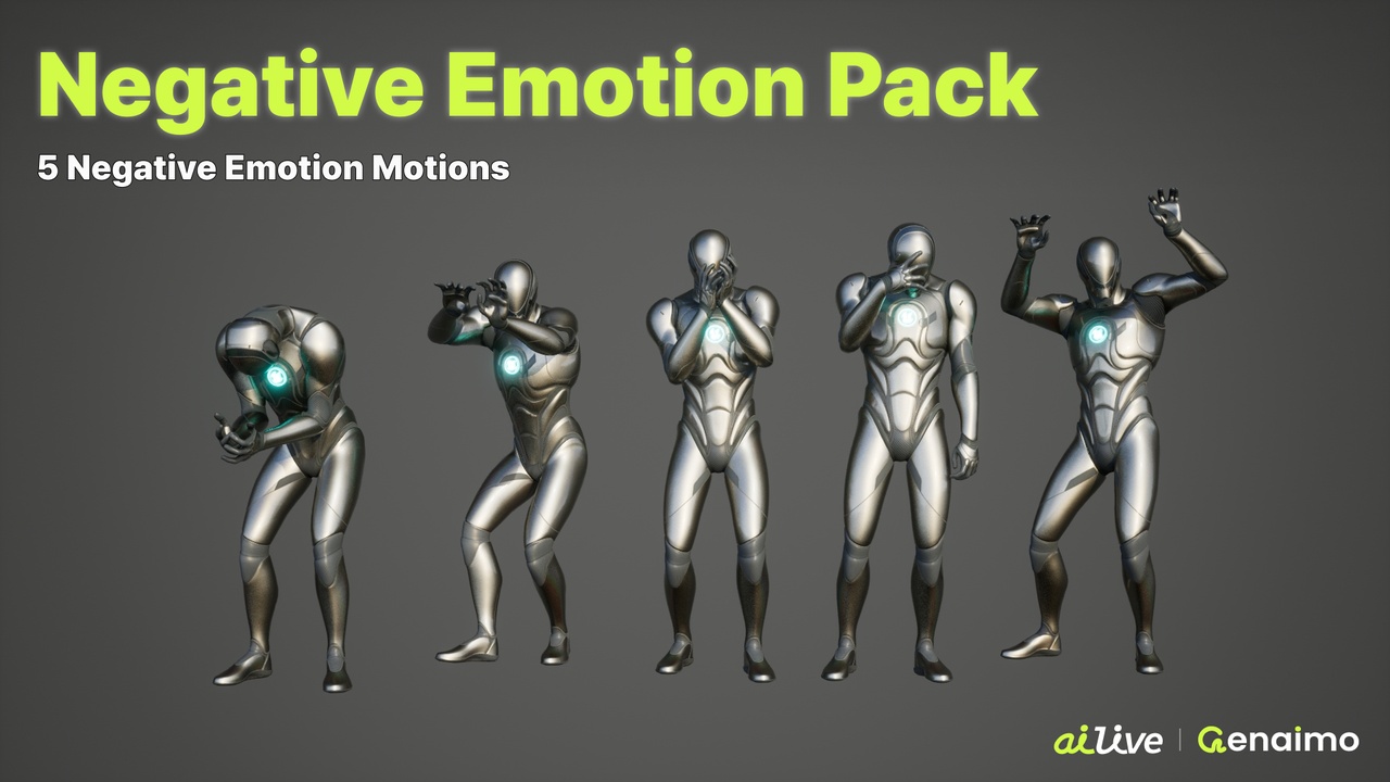 Media 1 for listing Negative Emotion Pack