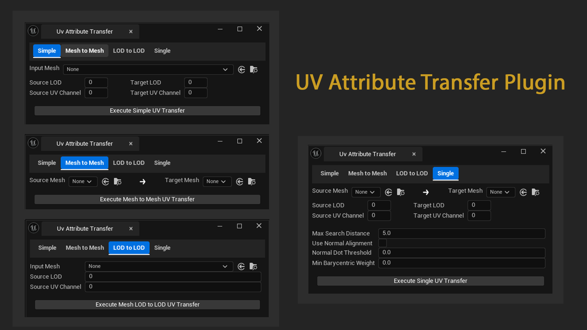 UV Attribute Transfer Tool | Fab