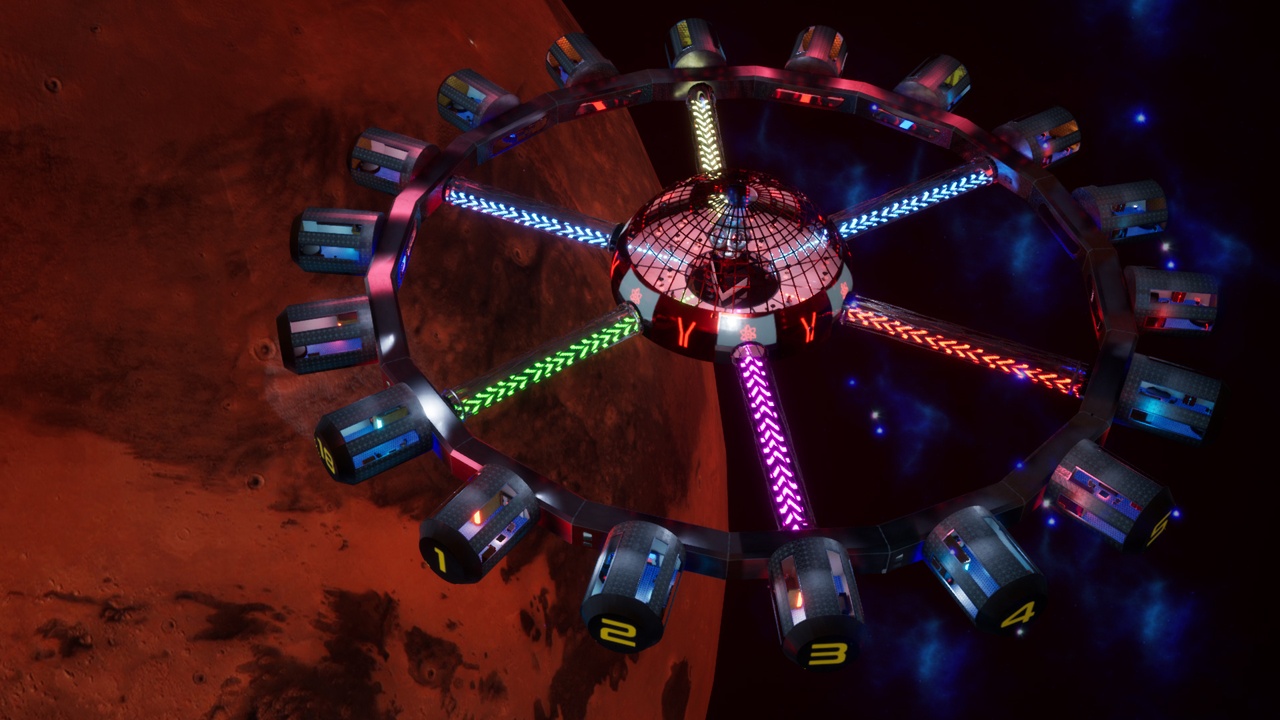 Media 1 for listing Space Hotel Modular Futuristic SCI-FI
