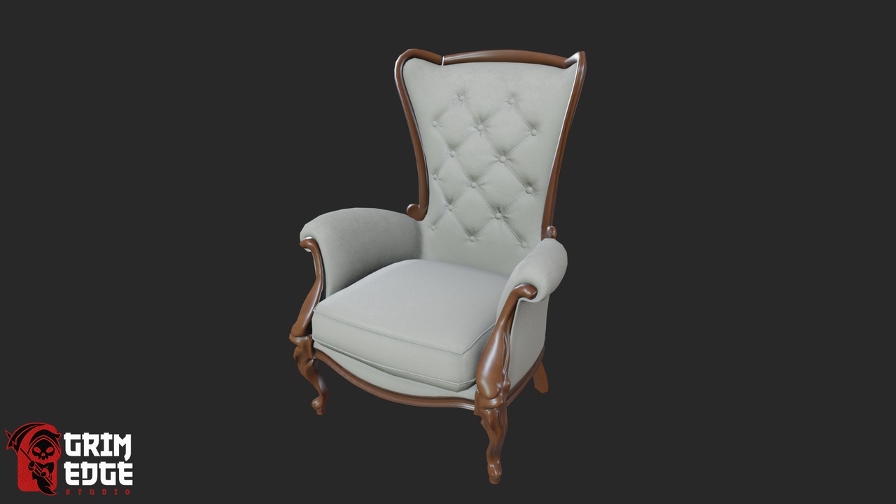 Media 1 for listing Royal White Classic Sofa