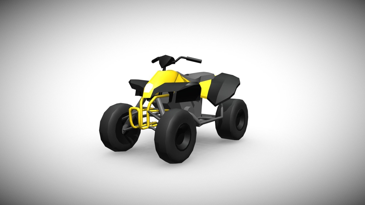 Media 1 for listing Low-Poly ATV