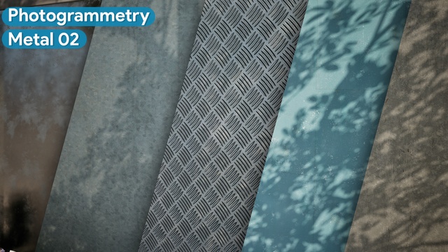 Metal 02 - Scanned Photogrammetry Materials