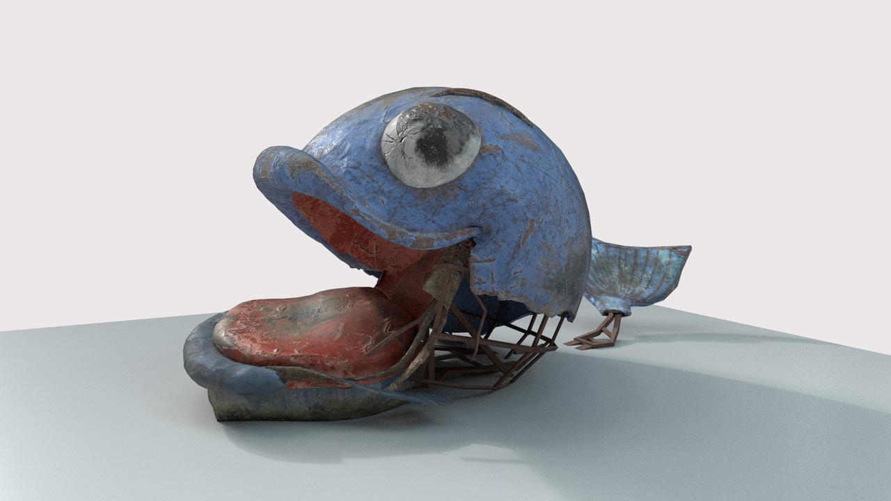 Media 1 for listing Abandoned Fish Playground Toy