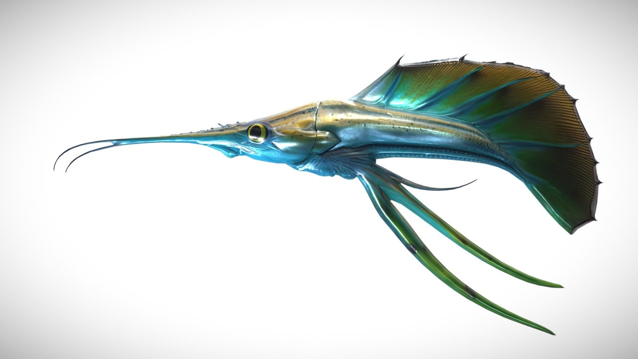 Medios 1 para el artículo Alien Fantasy Fish - Sail Dart