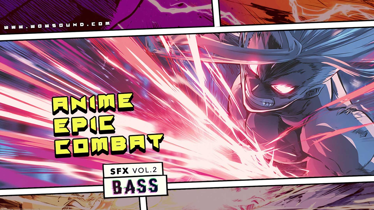 Media 1 for listing Anime Epic Combat Sound Effects Pack 2 [Bass]