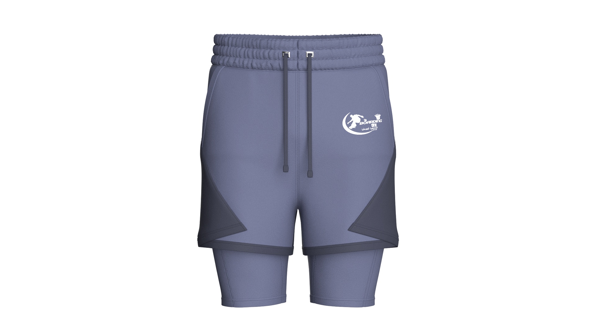Media 1 for listing Men Elastic Waist 2-in-1 Athletic Short | High Poly