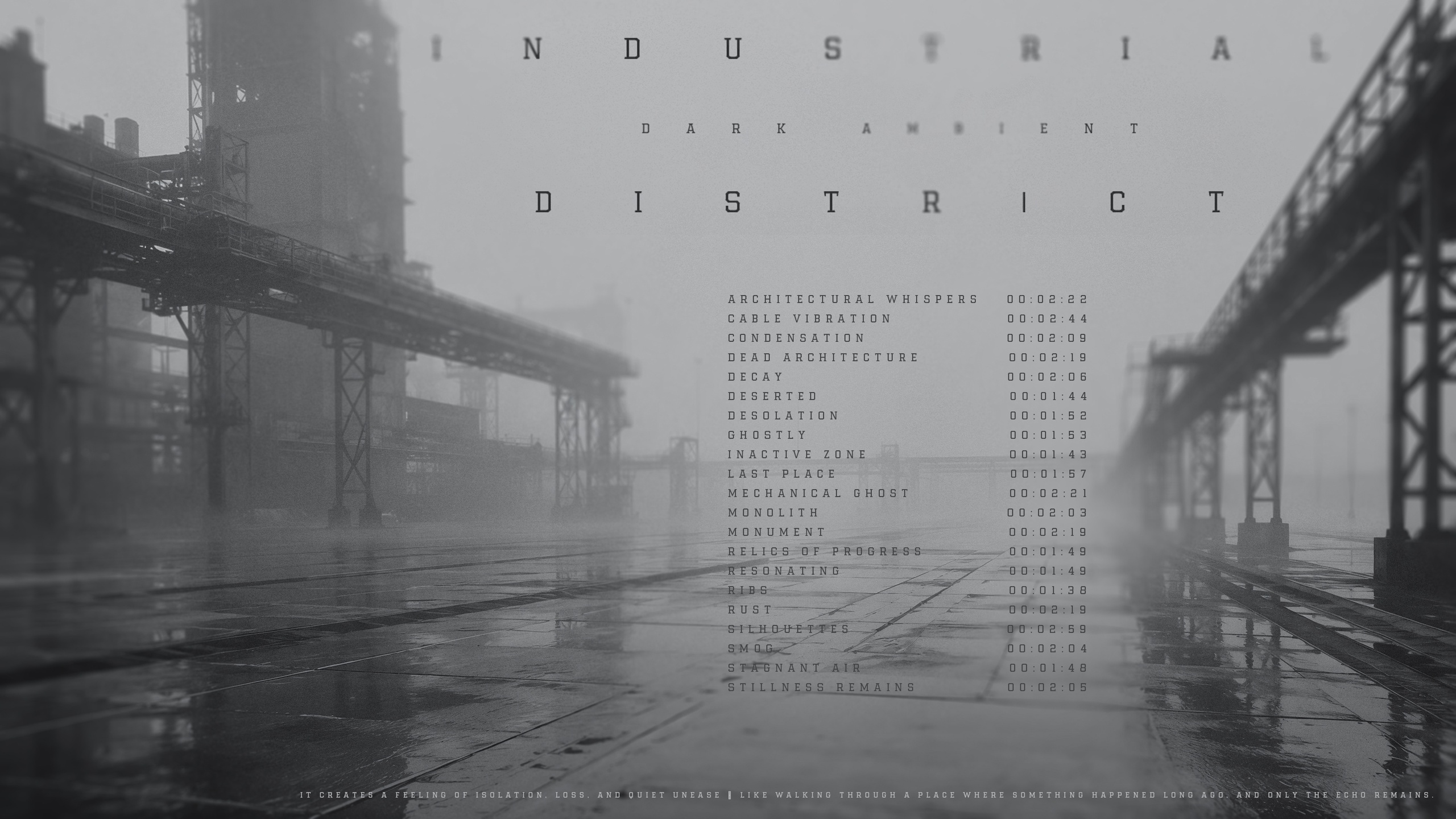 Media 1 for listing Industrial DISTRICT Cinematic Abandoned Ambient