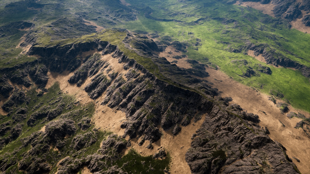 Media 1 for listing Grass Mountains Landscape