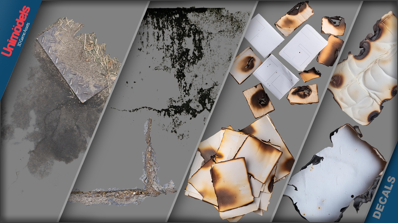 Media 1 for listing Bundle Ultimate Scanned Floor Decals: 250+ Master Collection (Nanite & POM)