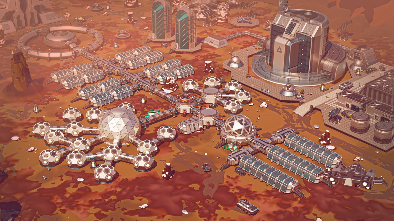 Media 1 for listing Mars Colony - Low Poly 3D Models Pack