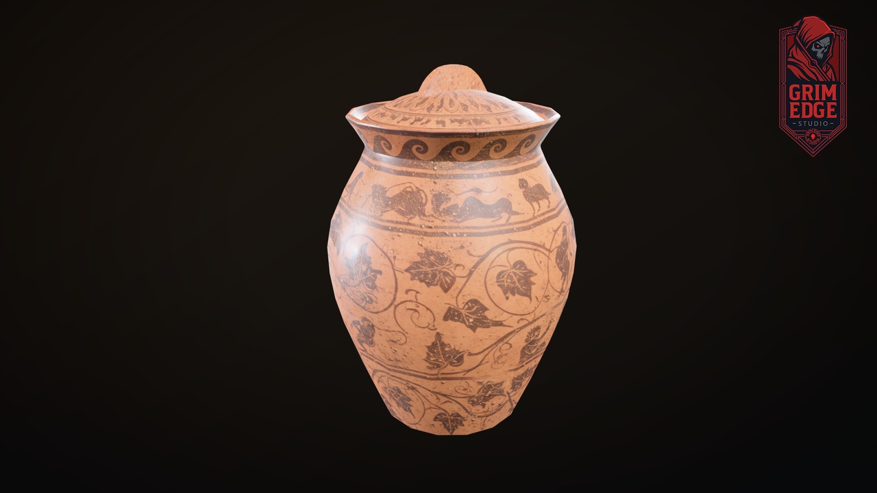 Media 1 for listing Medieval Pottery Storage Jar