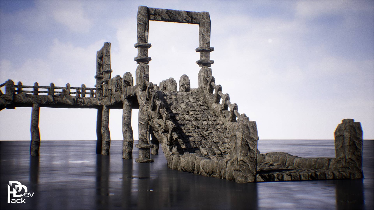 出品Modular Stone Bridges / 23 Assetsのメディア1