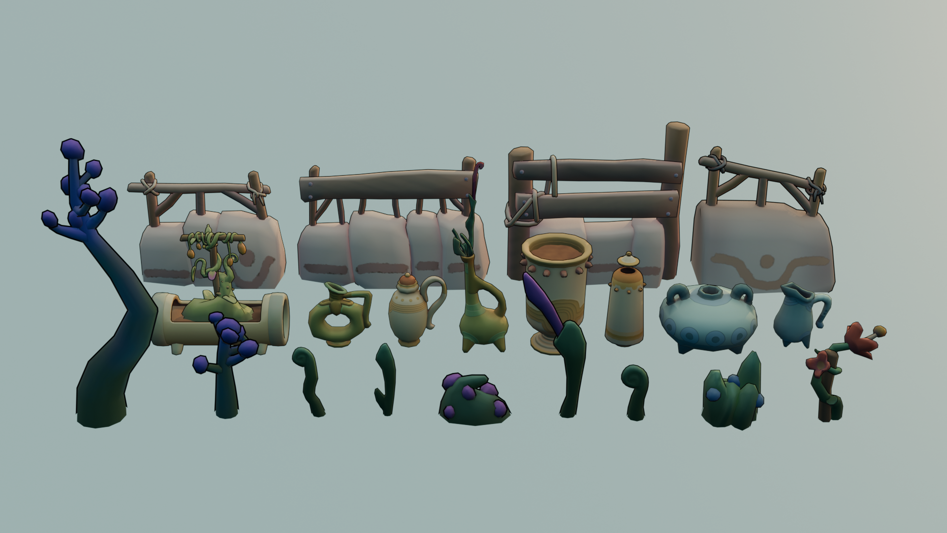 stylized fantasy environment pack | Fab