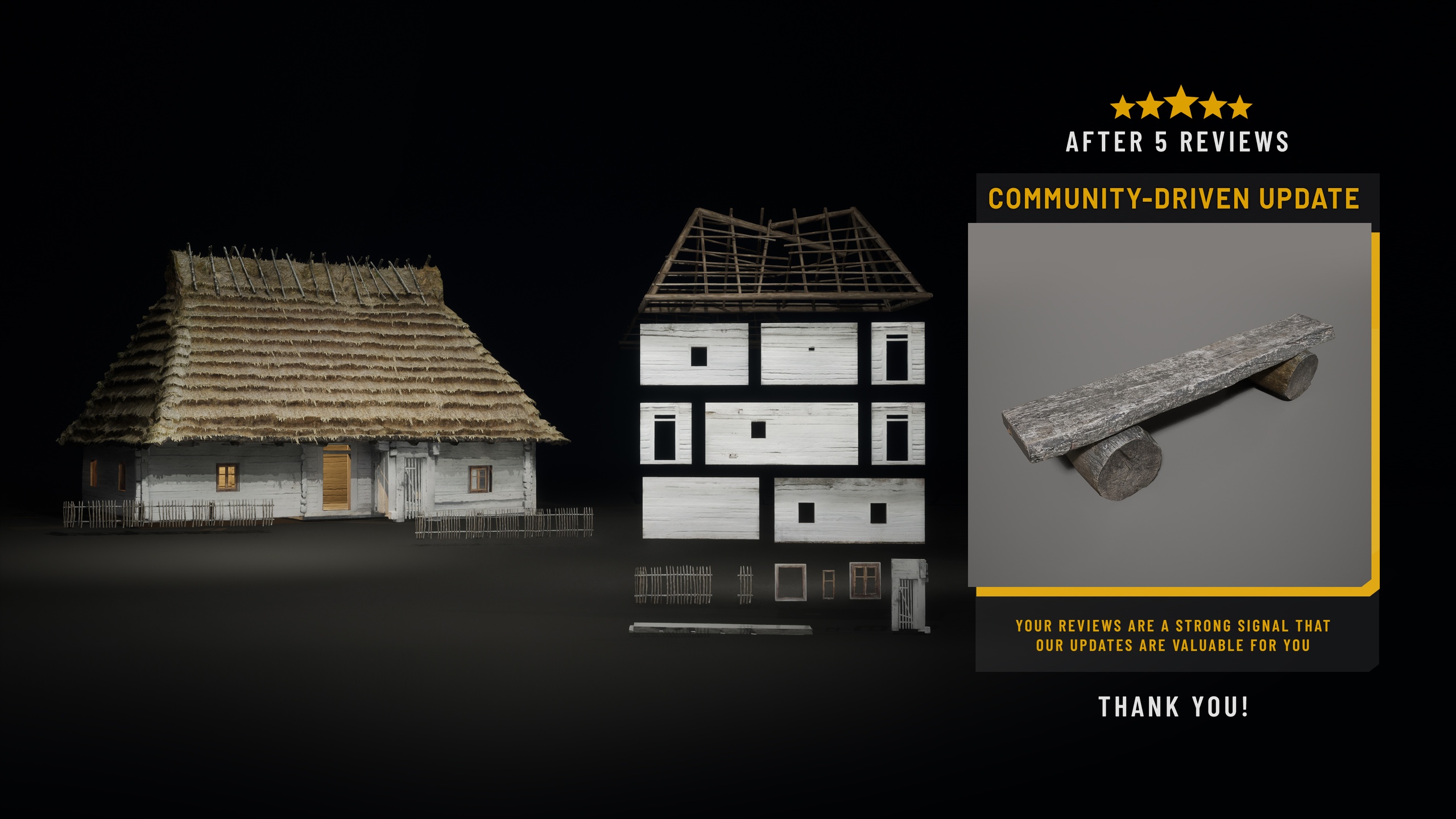 Media 1 for listing Modular Architecture - vol.01 - Medieval Hut
