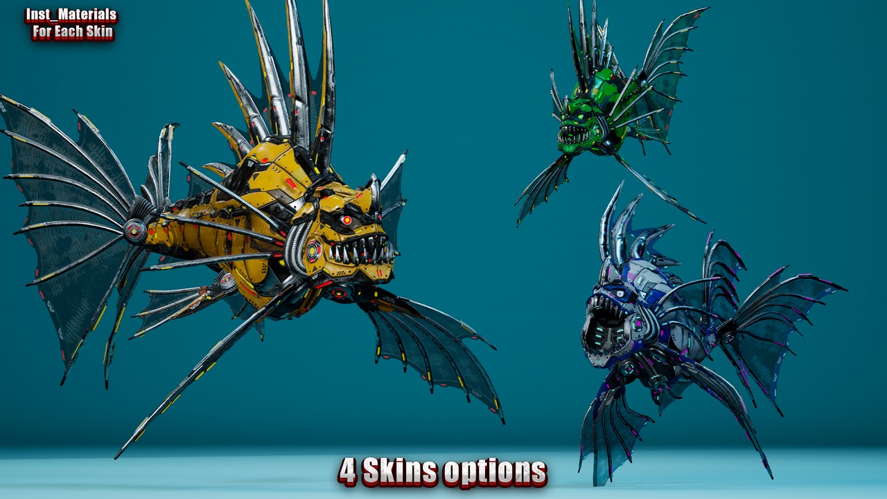 Media 1 for listing Sci-Fi Piranha