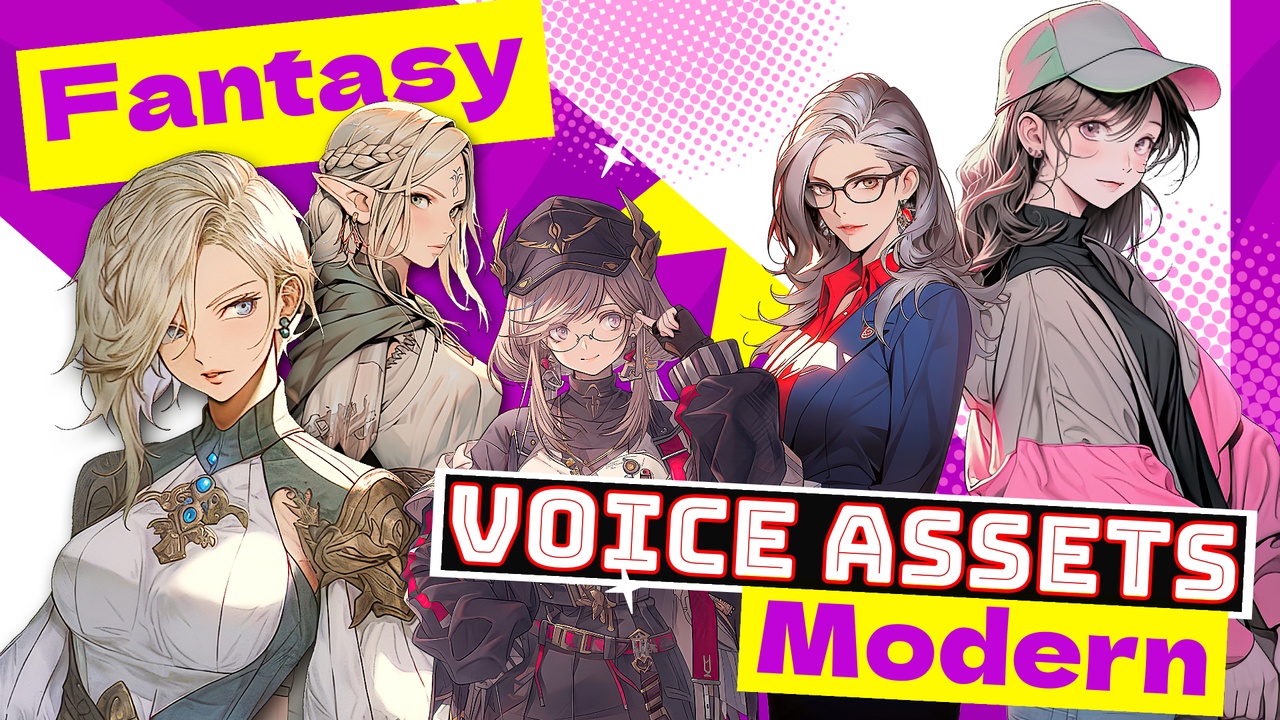 出品Japanese Voice Pack Female Sage and Mother TSUKAERU SENSEIのメディア1