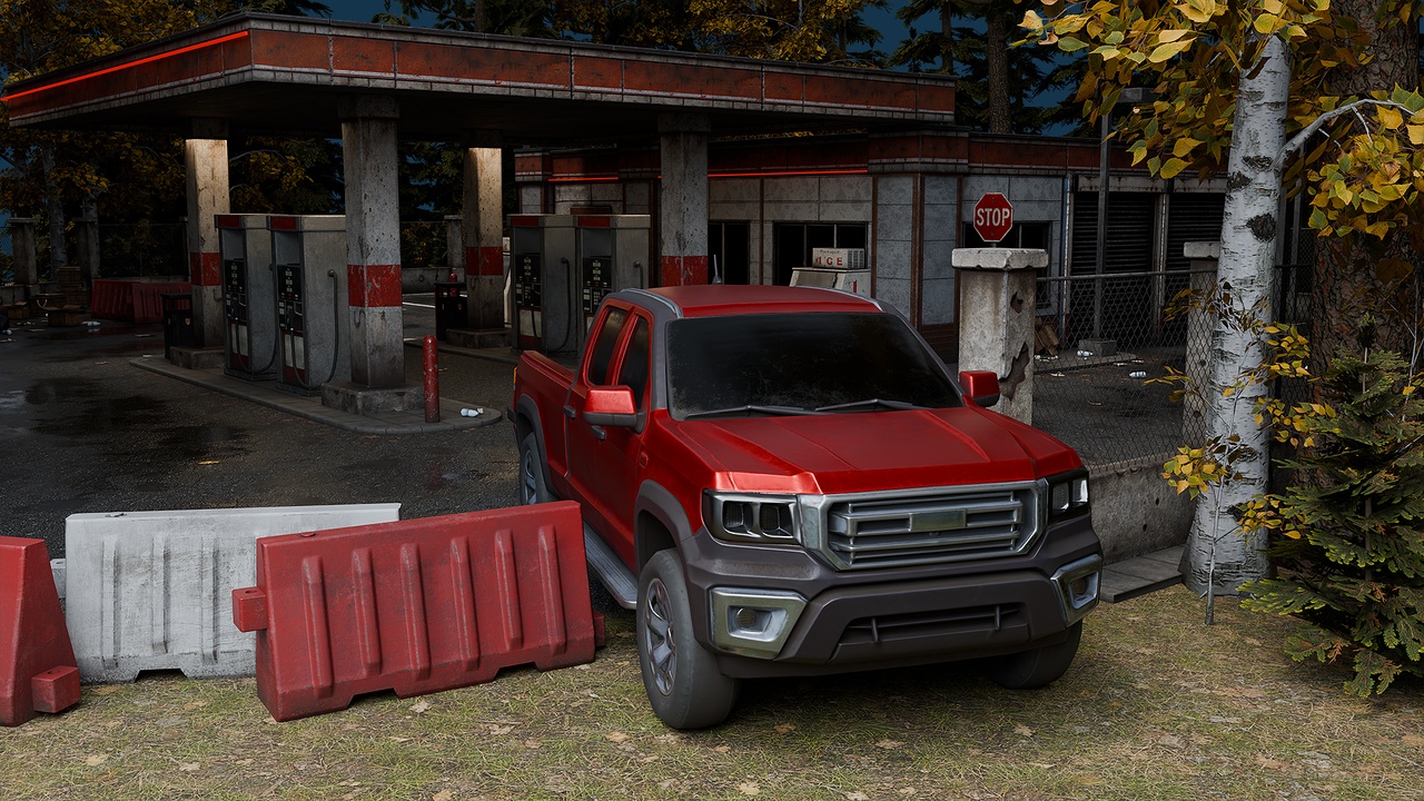 Media 1 for listing Gas & Dash - Night Gas Station and Convenience Store Environment