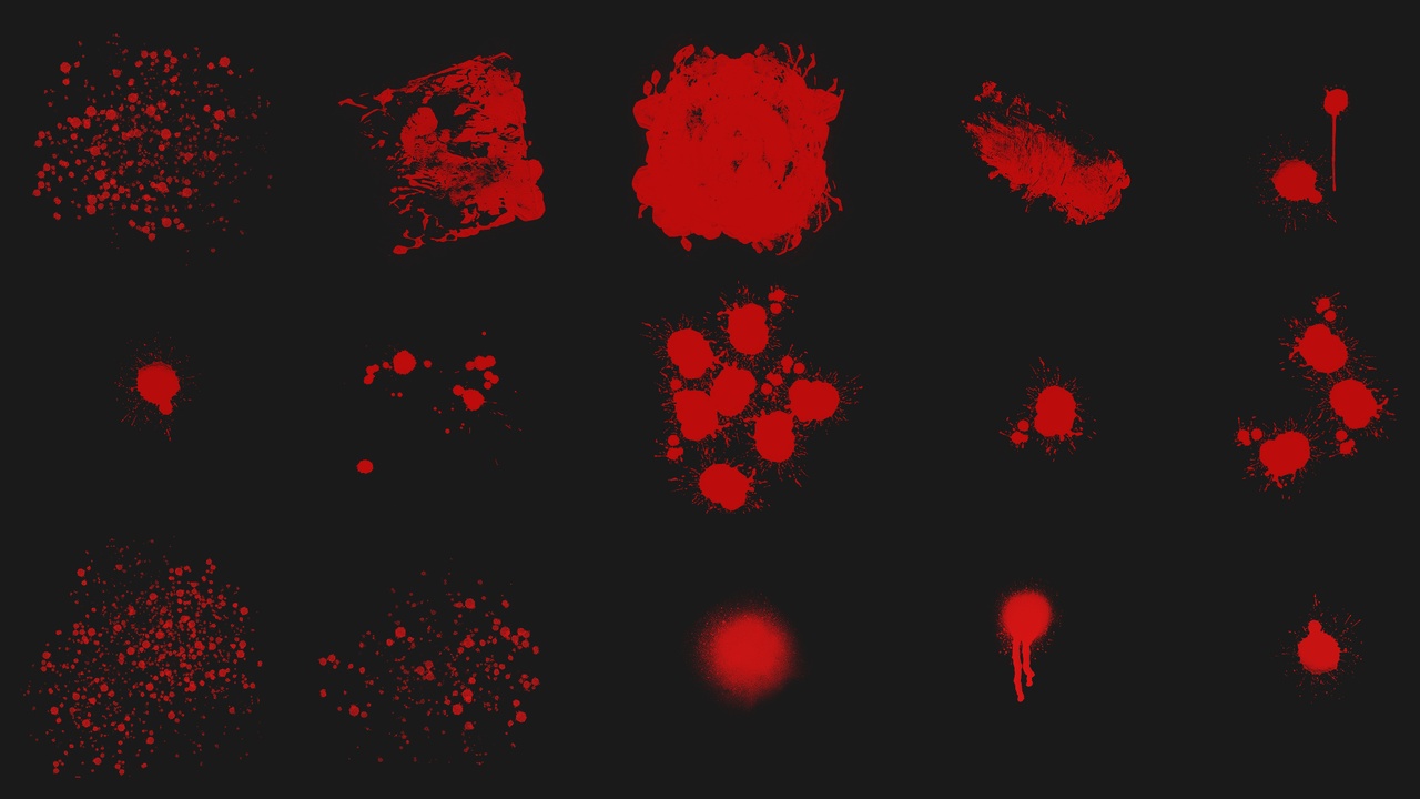 Media 1 for listing Simple Blood Decals