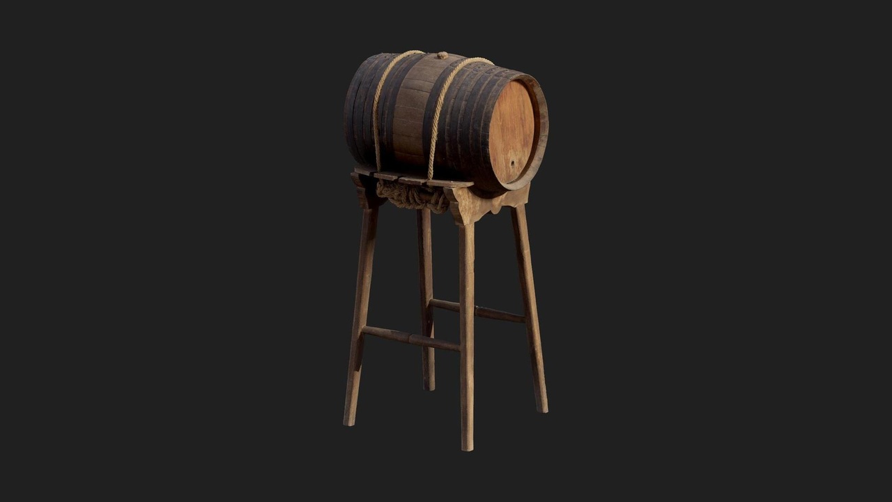 Media 1 for listing Barrel On Stand