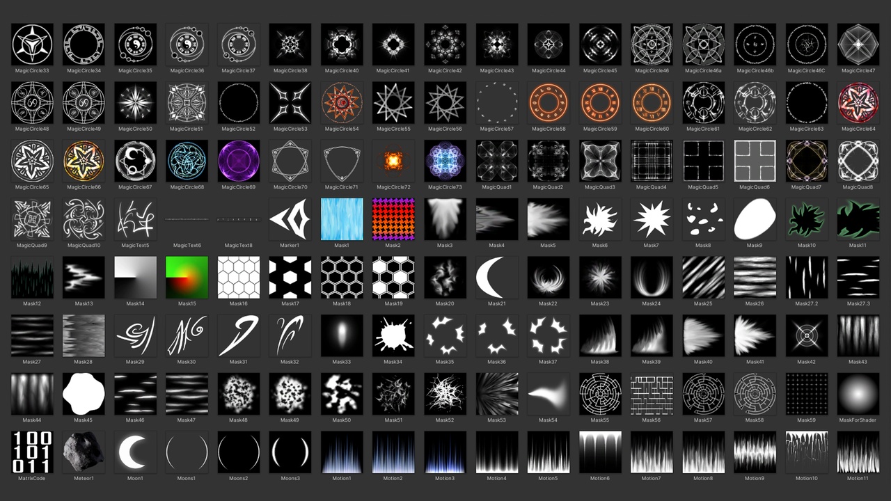 Media 1 for listing Grand VFX Textures Pack