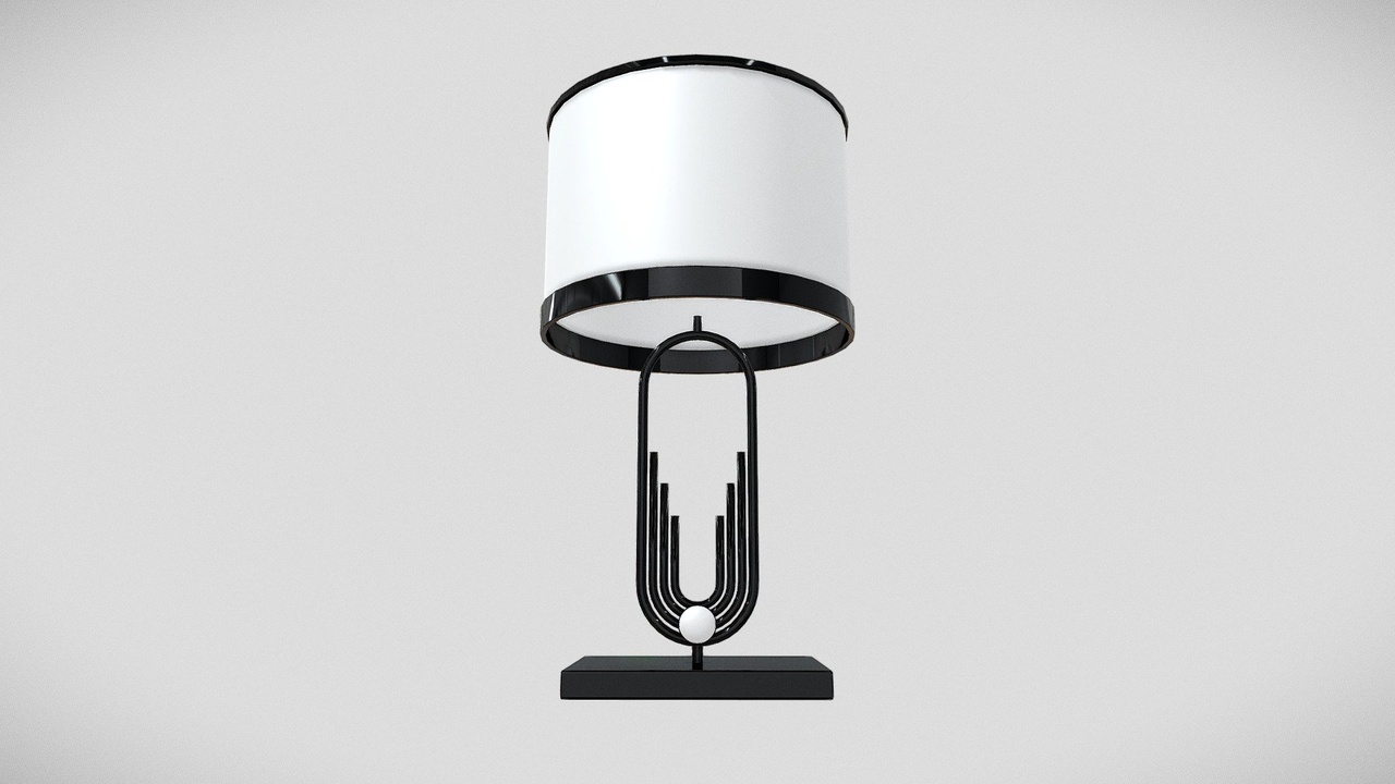 Media 1 for listing Modern Art Deco Table Lamp