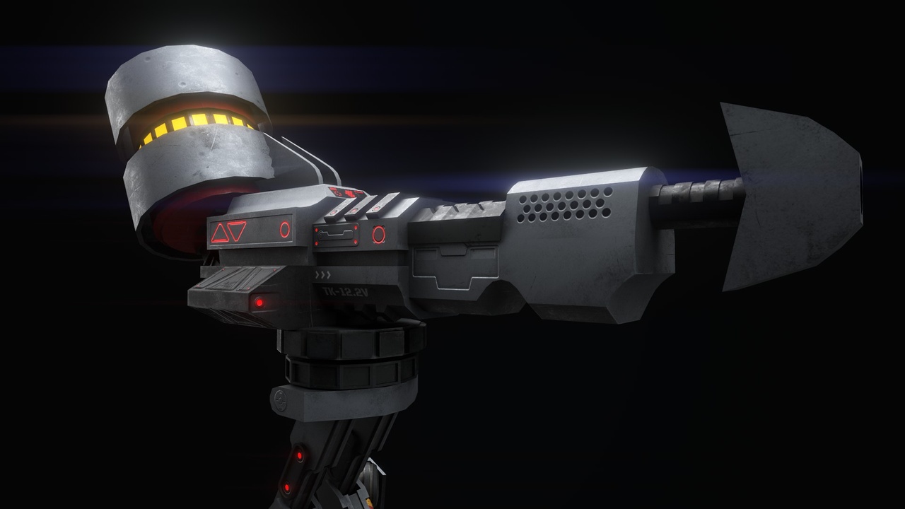 Media 1 for listing Sci fi turret