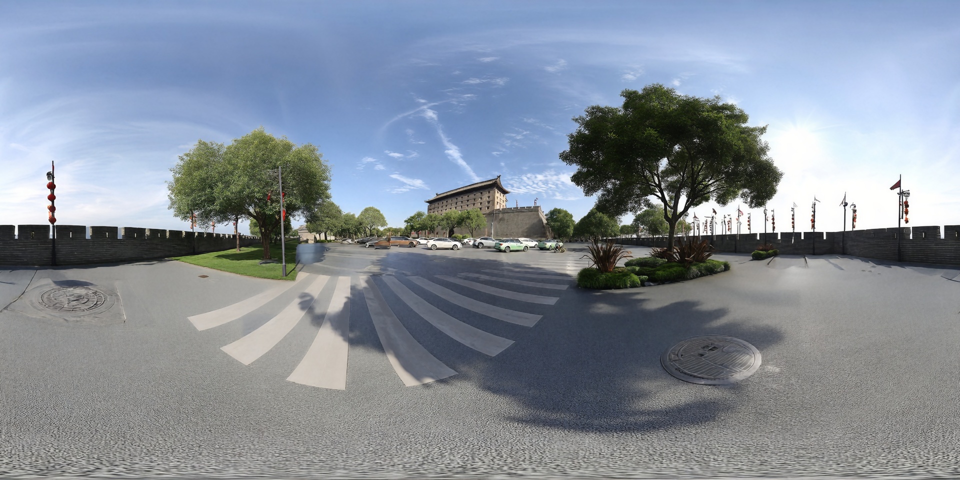 Media 1 for listing Xi'an South Street - 8K LDR 360° Skybox ( Panorama )