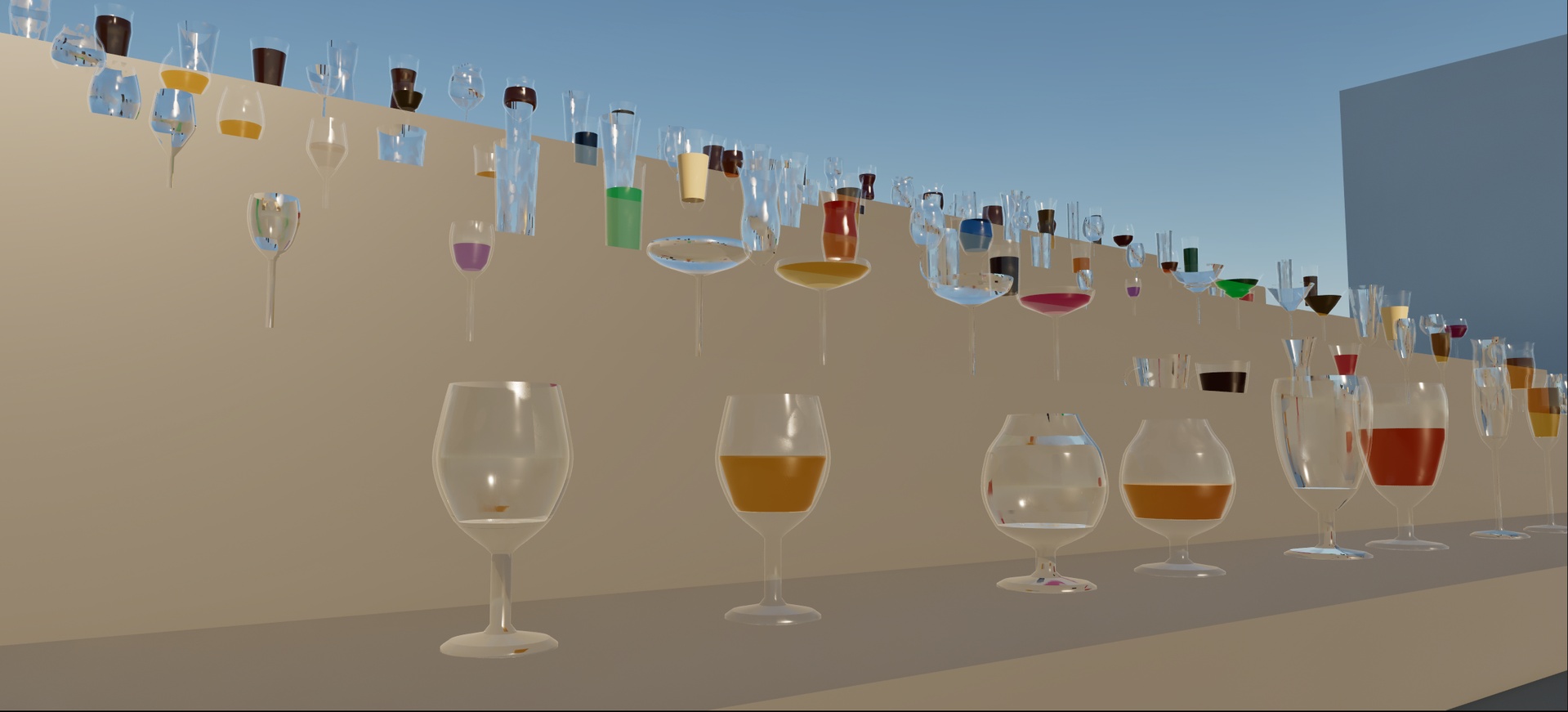 Media 1 for listing 57x Set Of Drinkable Glasses - Collection For Every Type of Drink