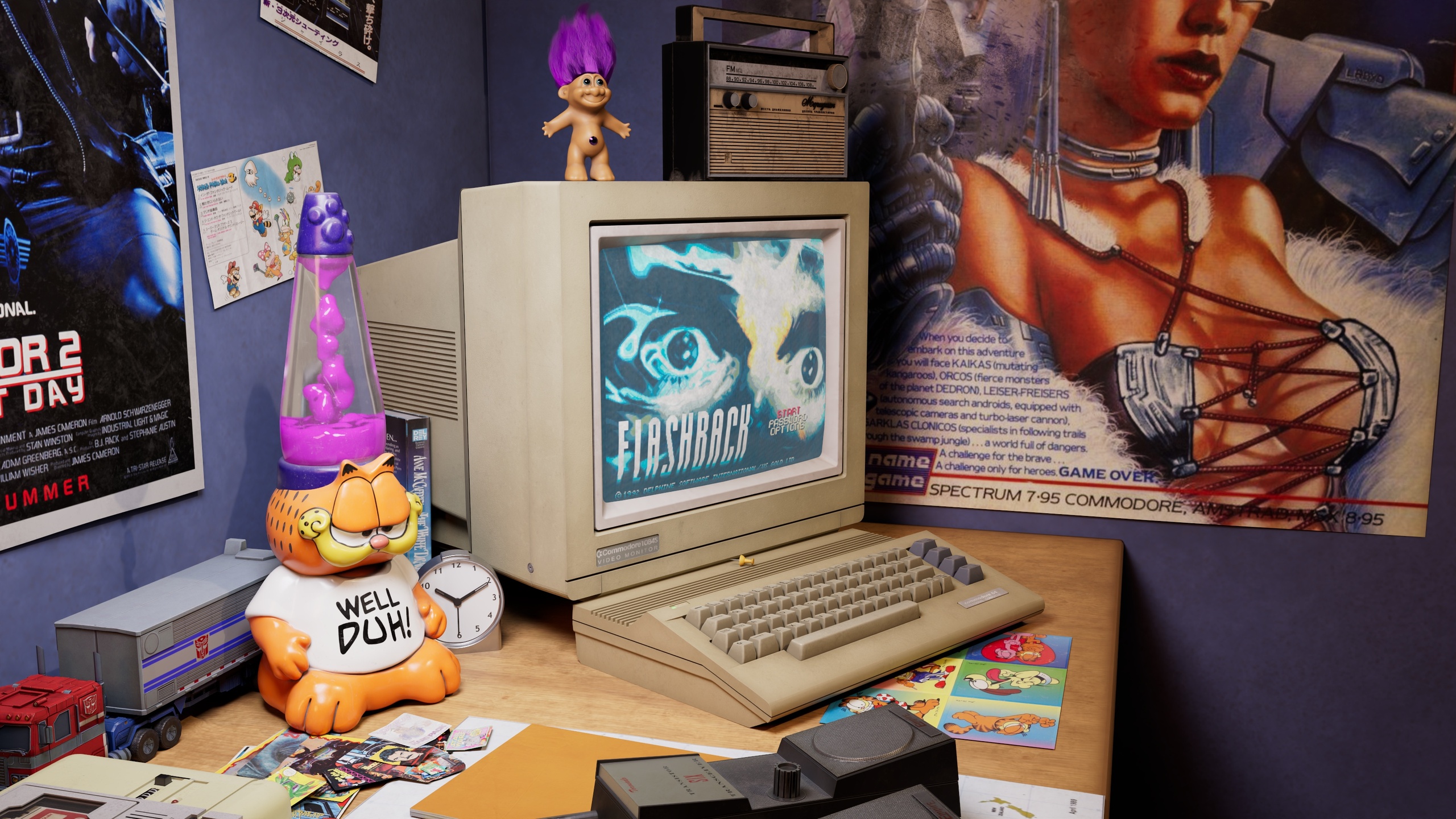 الوسائط 1 للقائمة Commodore 1084s Monitor Old Vintage CRT