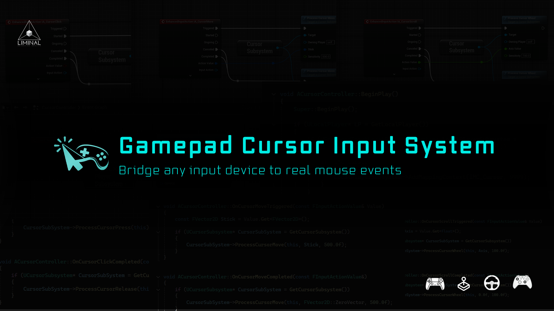 Gamepad Cursor Input System | Fab