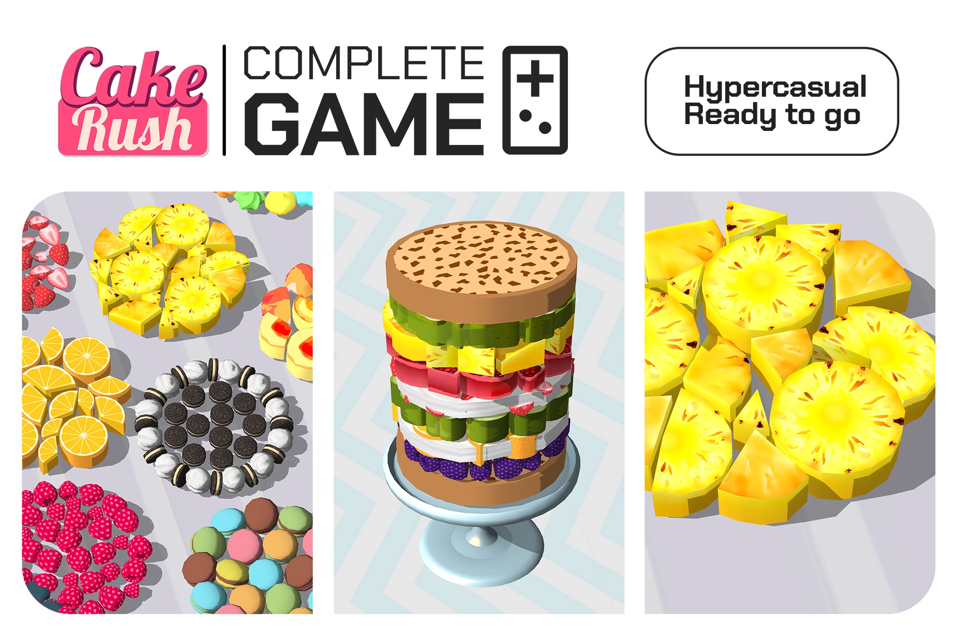 Media 1 for listing Cake Rush - Complete Game