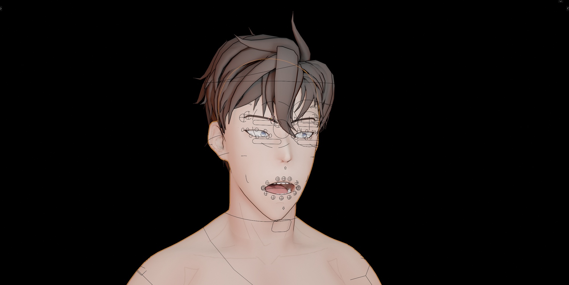 Media 1 for listing Anime Style Male Anatomy Character Base Model