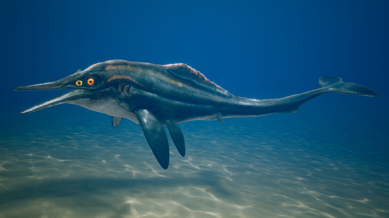 出品Alien Fantasy Ocean Creature - Luminarus Whale with Spine Systemのメディア1